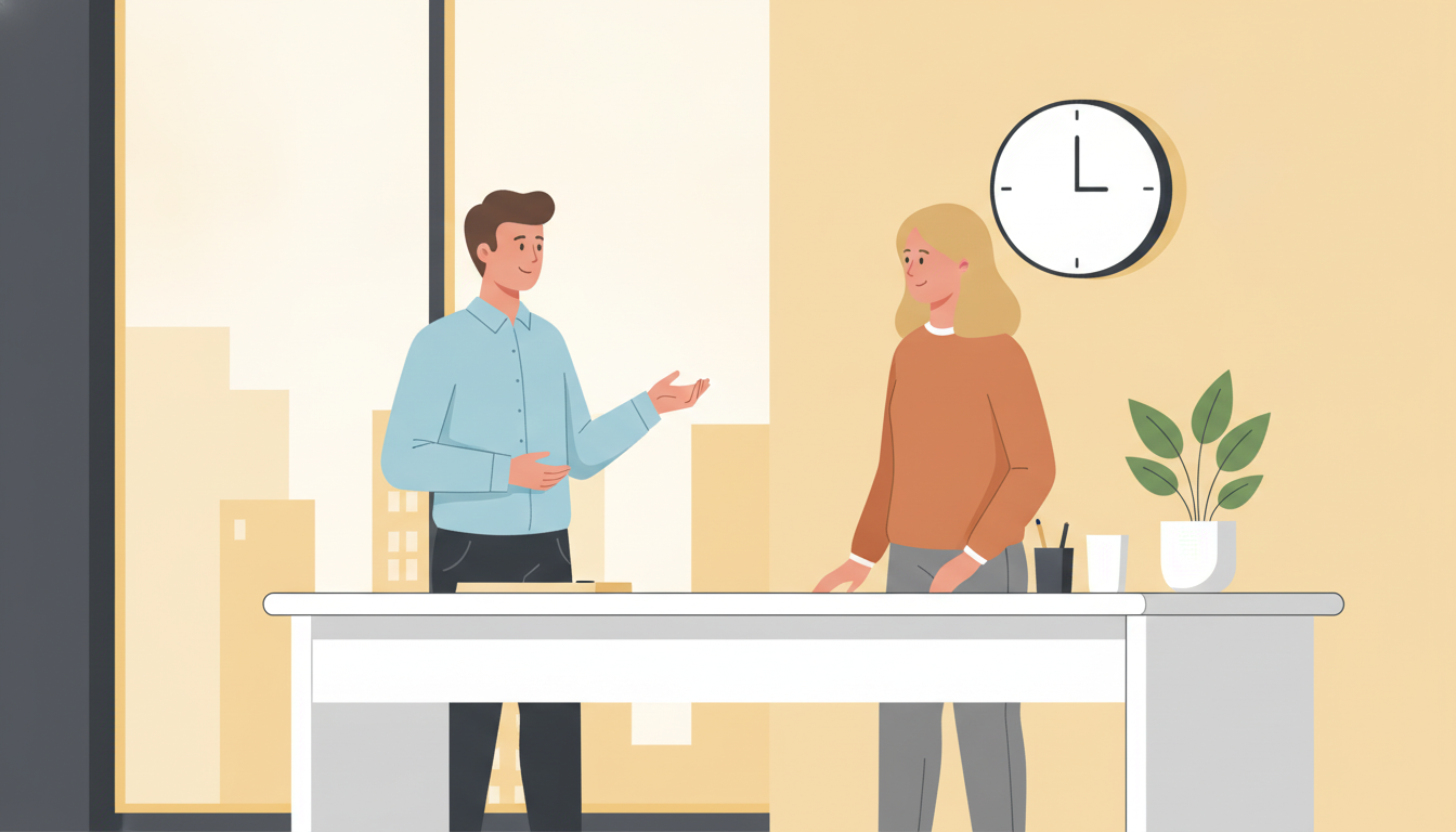 how to end small talk in Korean example 2 - Korean language