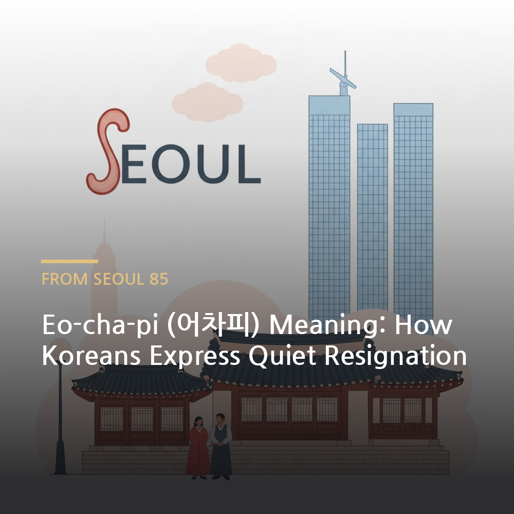 eochapi meaning - Korean language learning illustration