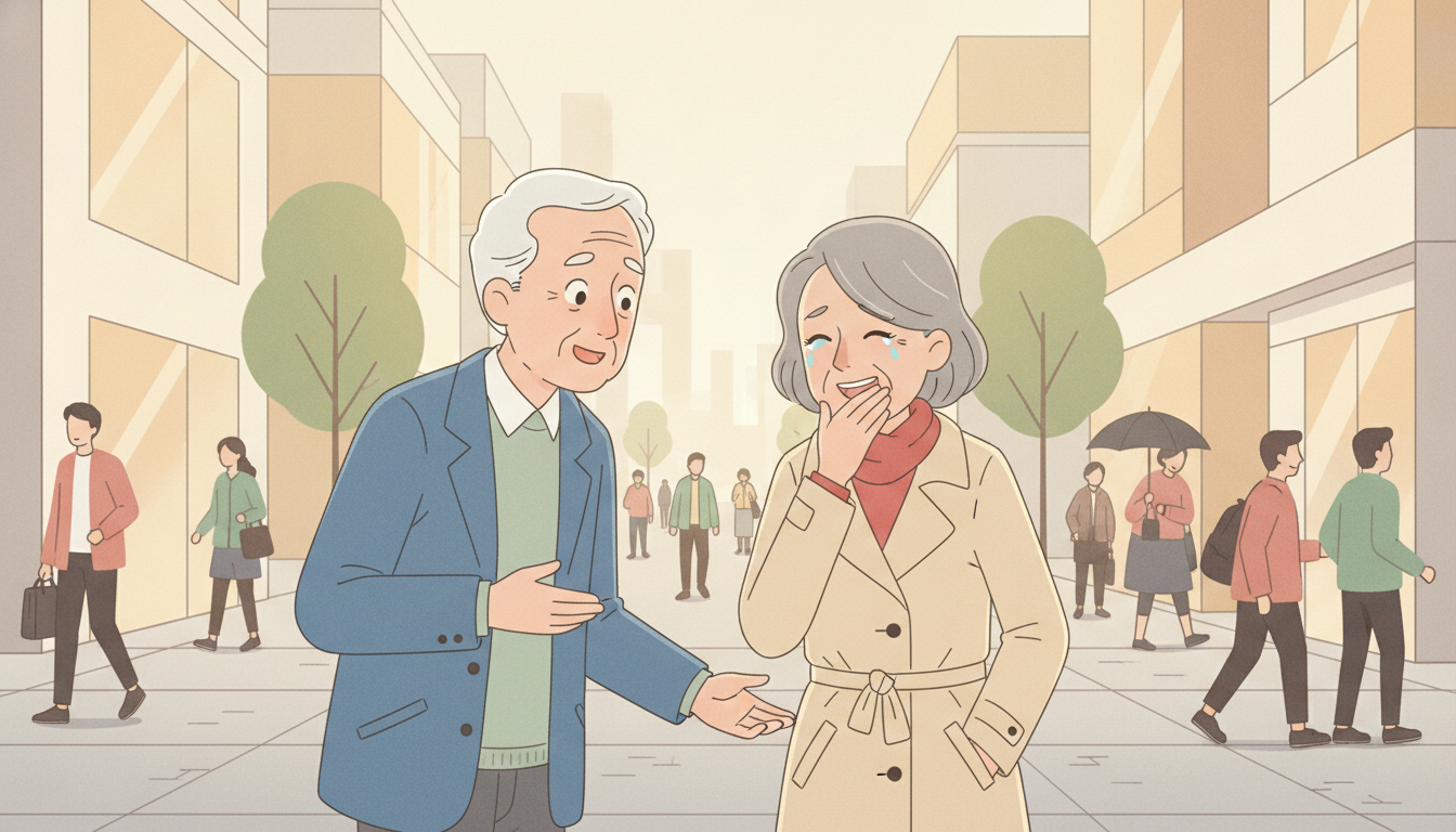 how to greet an old friend in Korean example 1 - Korean language