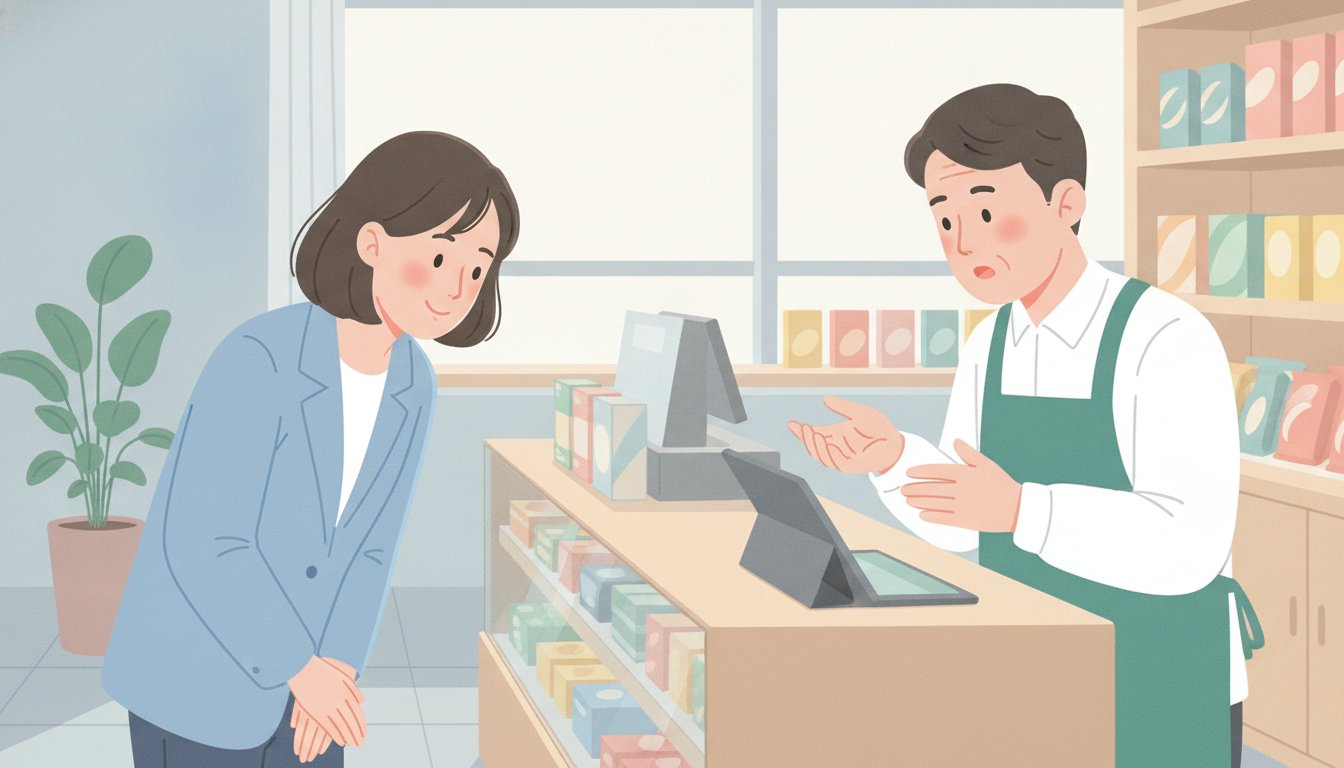 how to say excuse me in Korean example 2 - Korean language